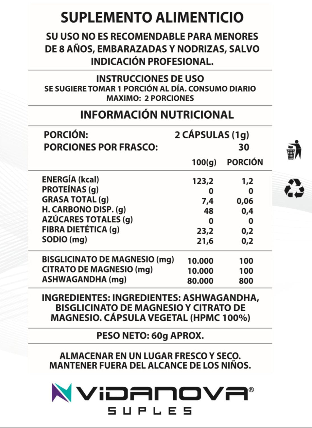 Ashwagandha adaptógenos estrés magnesio sueño y relajación suplemento ansiedad natural cortisol equilibrio bienestar mental y físico medicina ayurvédica mineral natural ashwagandha y magnesio juntos alivia el estrés reduce la ansiedad mejora el dormir mejora la función cognitiva citrato bisglicinato